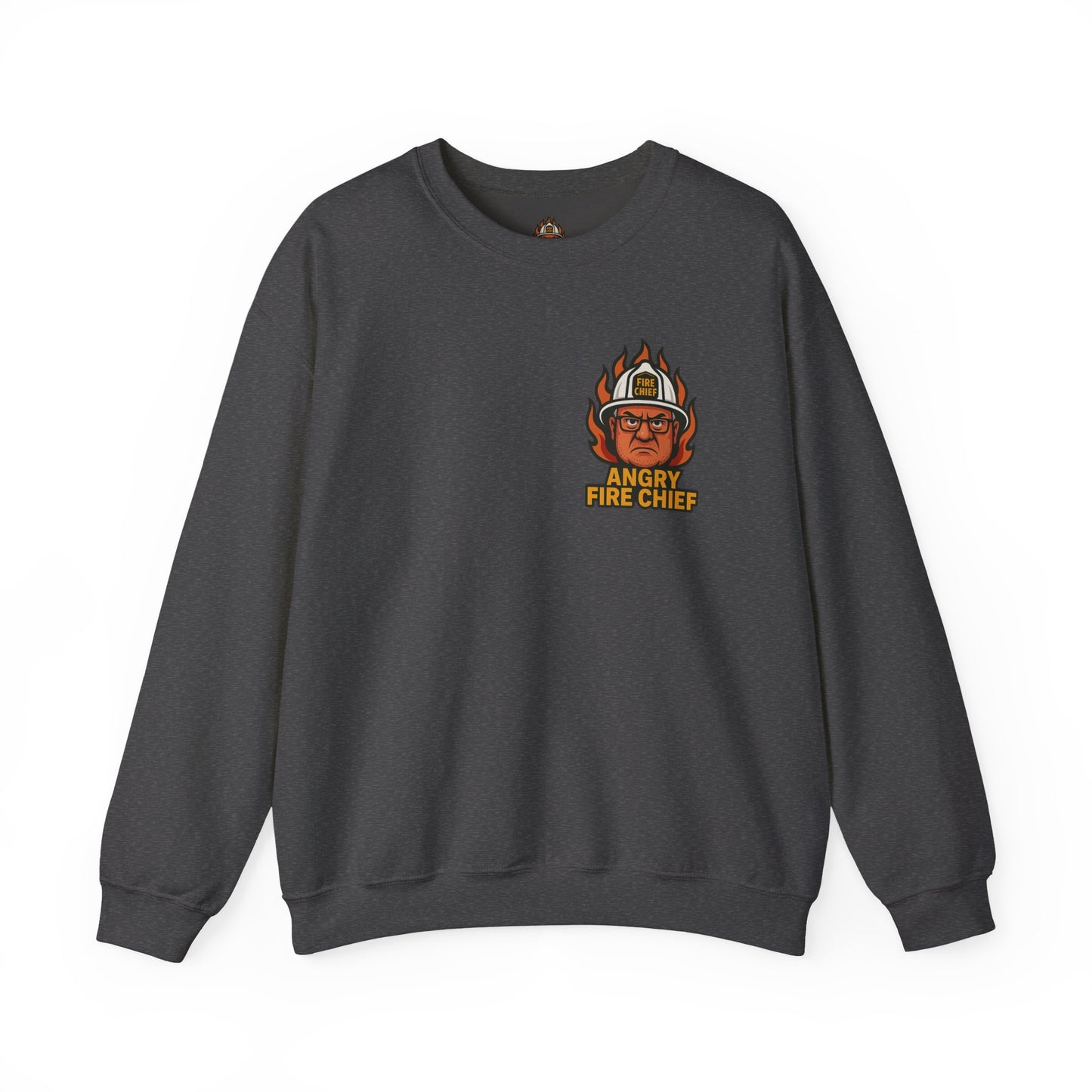 Motivational Crewneck Sweatshirt for Firefighters