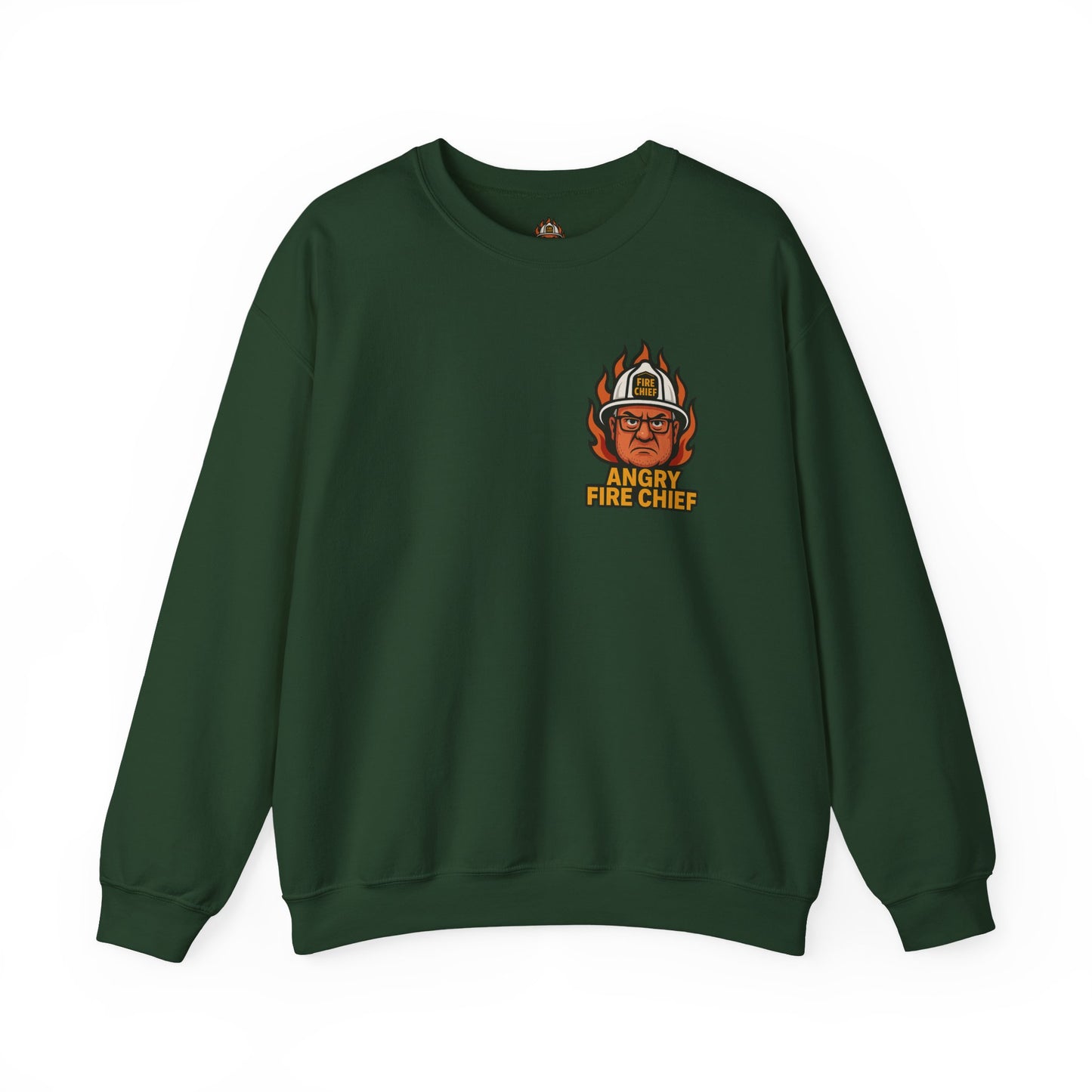 Motivational Crewneck Sweatshirt for Firefighters