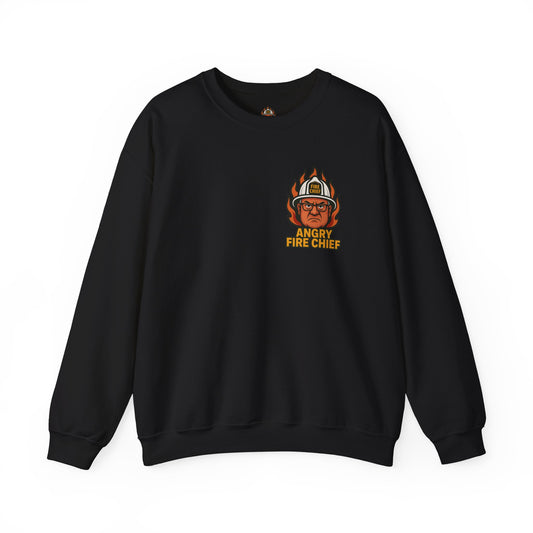Motivational Crewneck Sweatshirt for Firefighters