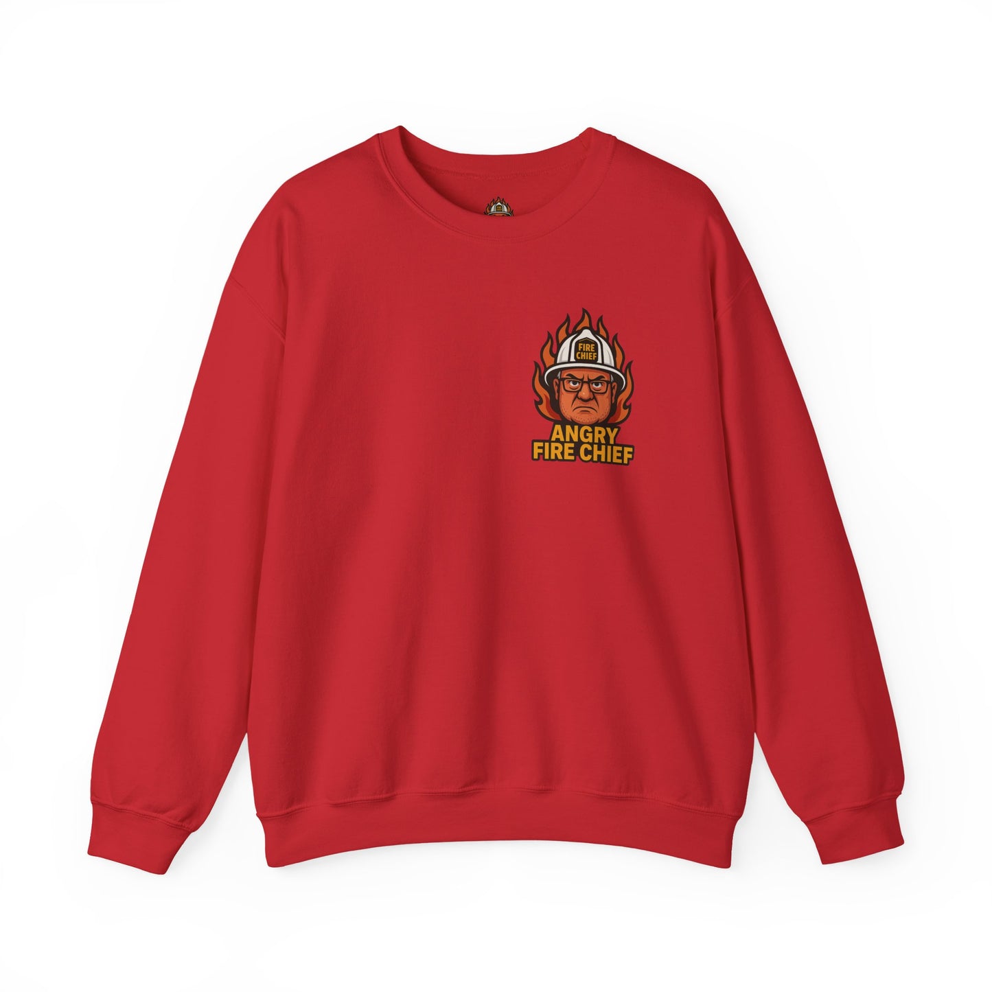 Motivational Crewneck Sweatshirt for Firefighters