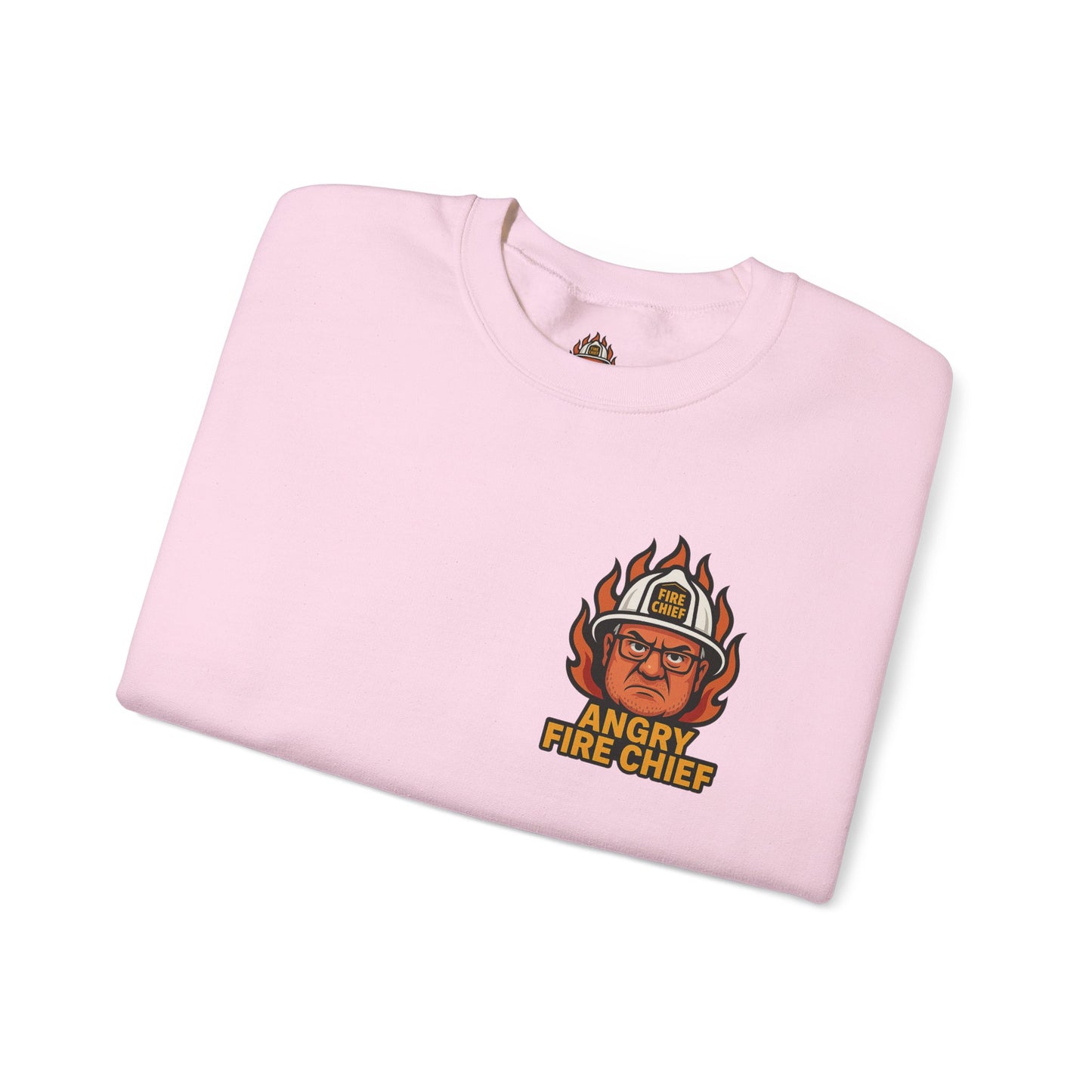 Motivational Crewneck Sweatshirt for Firefighters