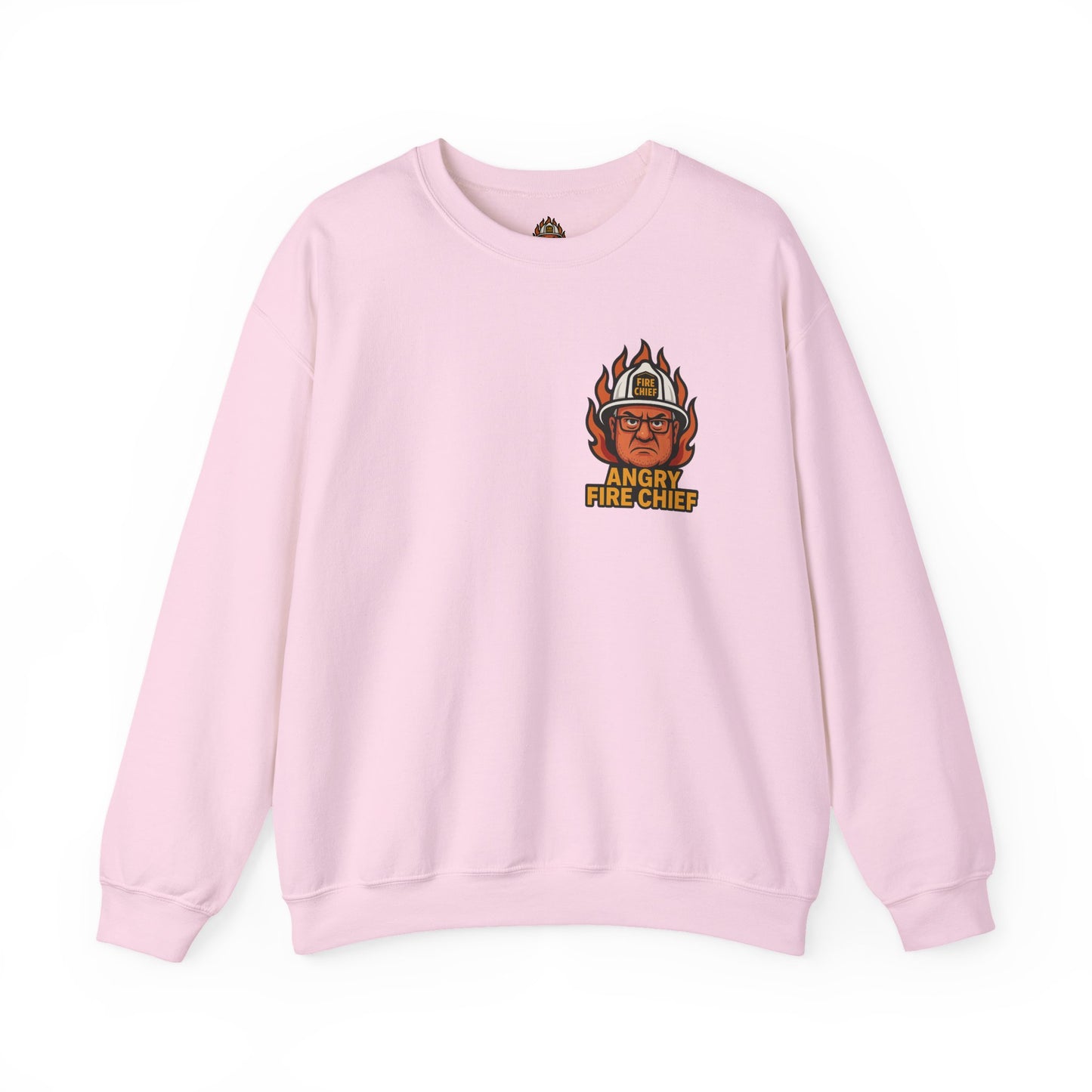 Motivational Crewneck Sweatshirt for Firefighters