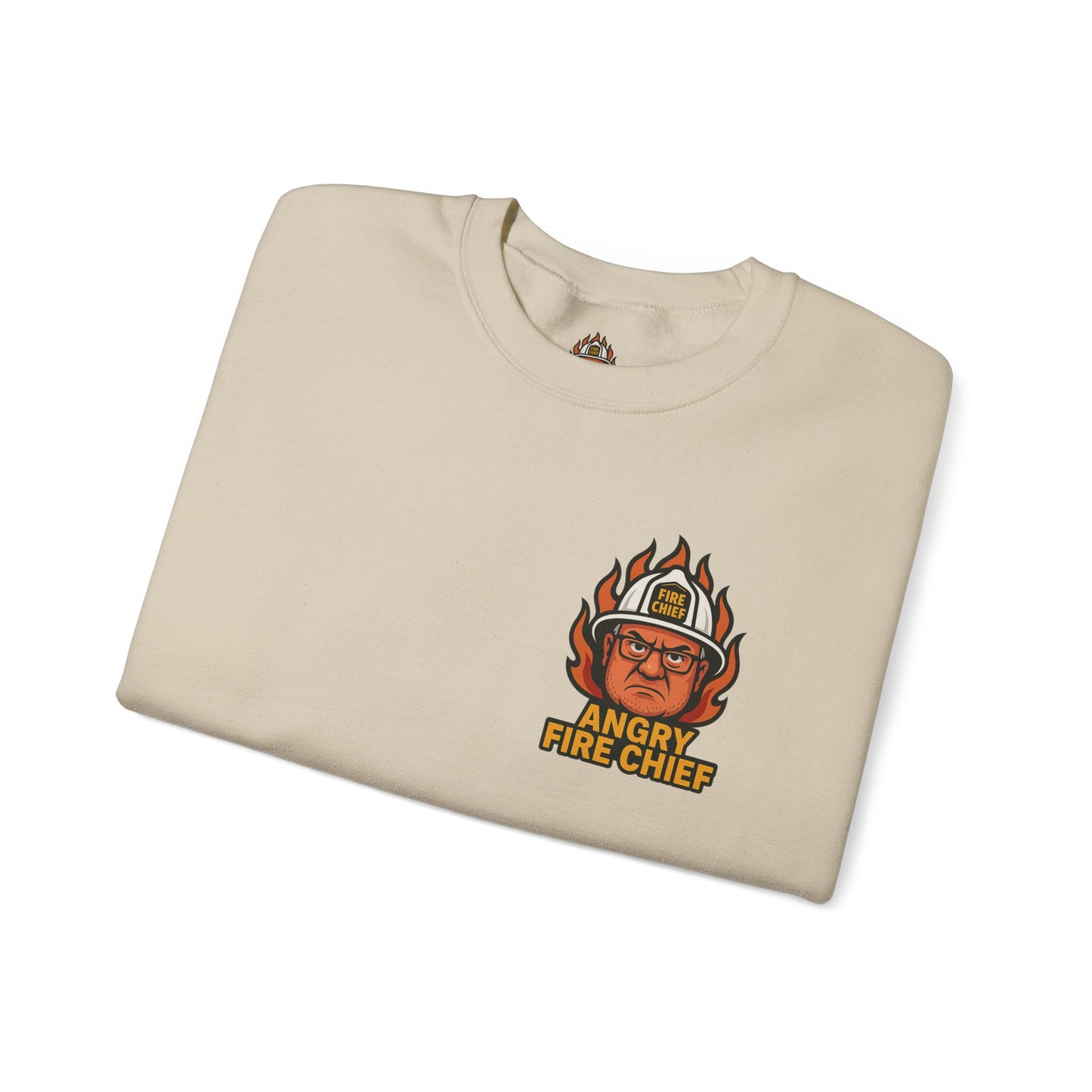 Motivational Crewneck Sweatshirt for Firefighters