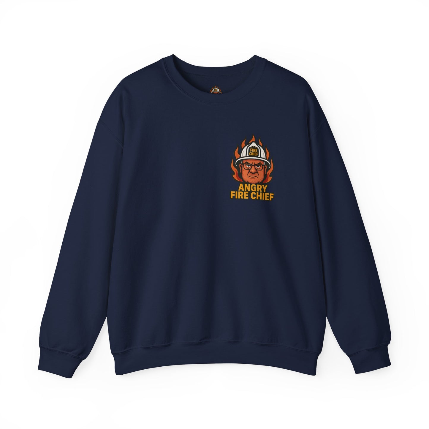 Motivational Crewneck Sweatshirt for Firefighters