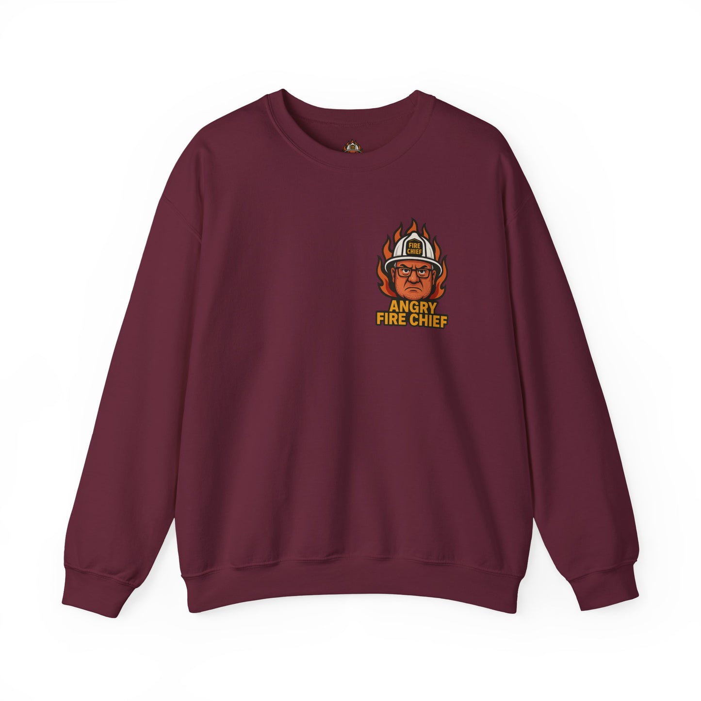 Motivational Crewneck Sweatshirt for Firefighters